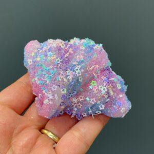 Pink Sparkle Croissant - Super Soft Taba Squishy