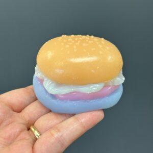 Pastel Burger Handmade Squishy Toy