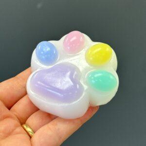 Pastel Cat Paw Squishy