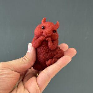 Flocked Squirrel Squishy – Super Soft
