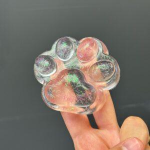 Big Clear Paw Squishy