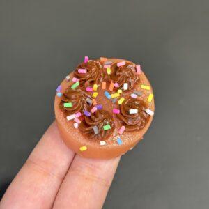 Chocolate Caramel Cake Taba Squishy