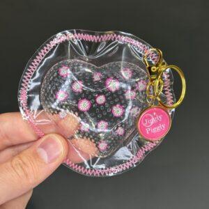 Clear Heart Squishy – Dragon Fruit Edition
