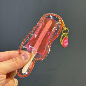 Strawberry Popsicle Taba Squishy