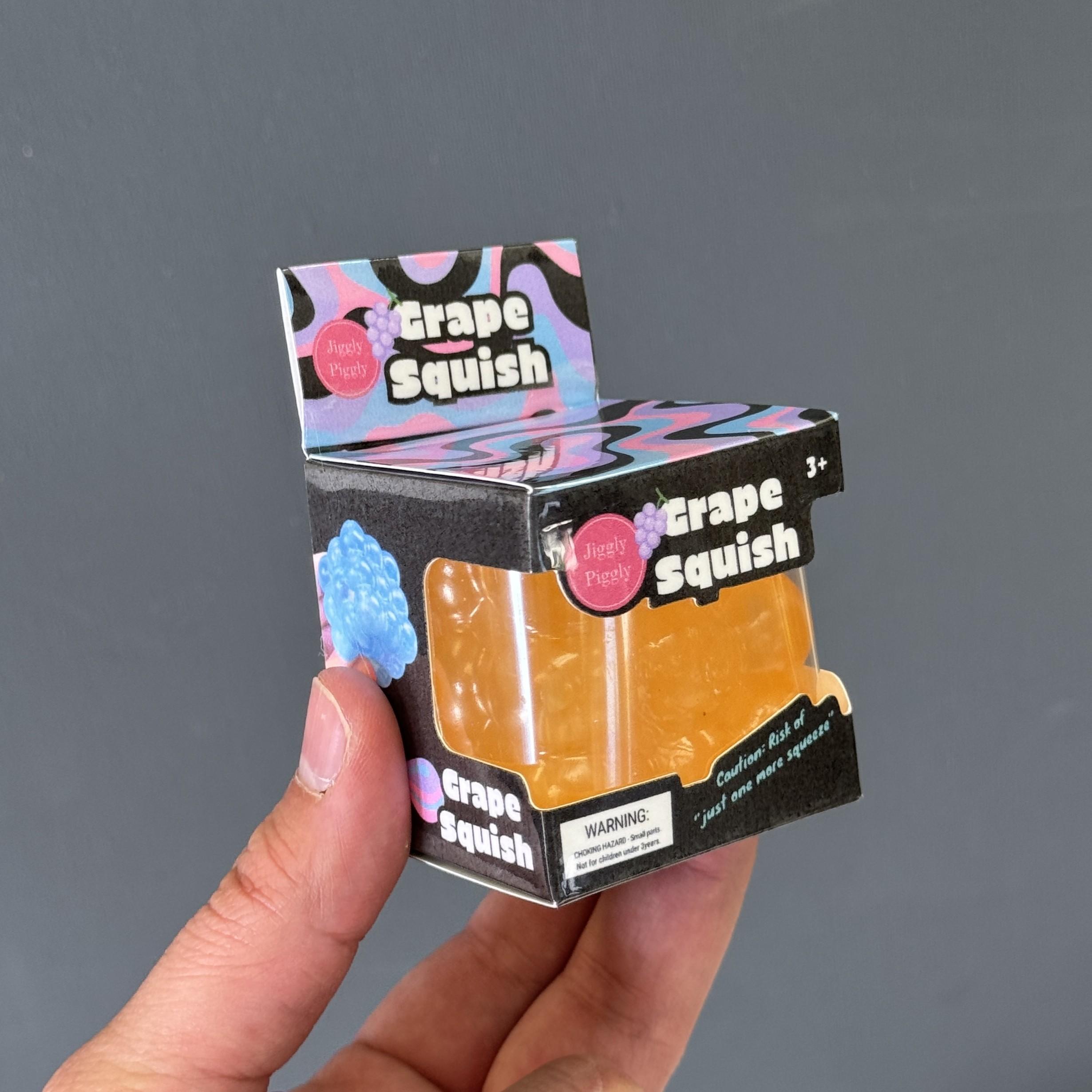 Jiggly Piggly Grape Squish Cube Squishy - Image 4