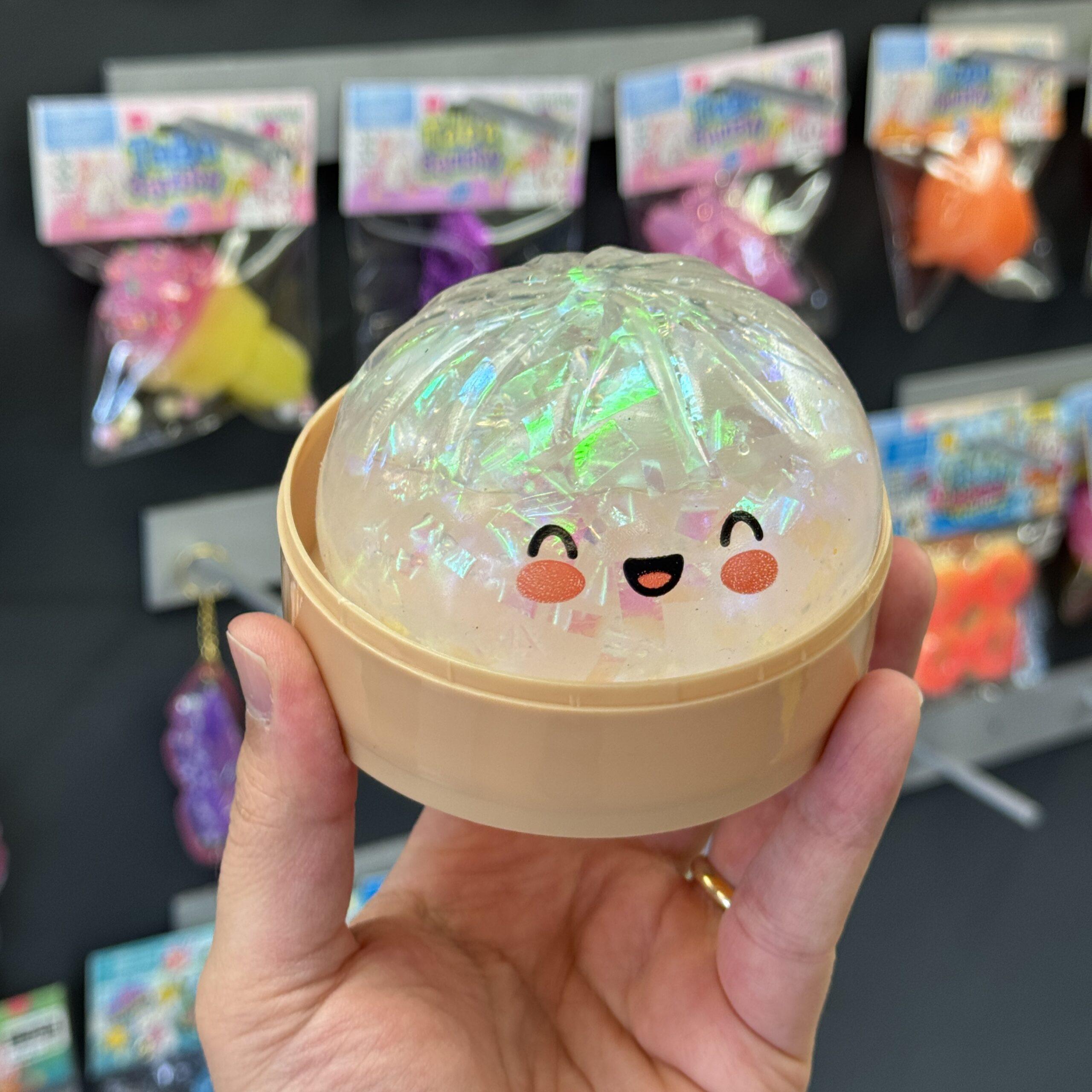 Soft dumpling squishy mystery toy sensory fidget