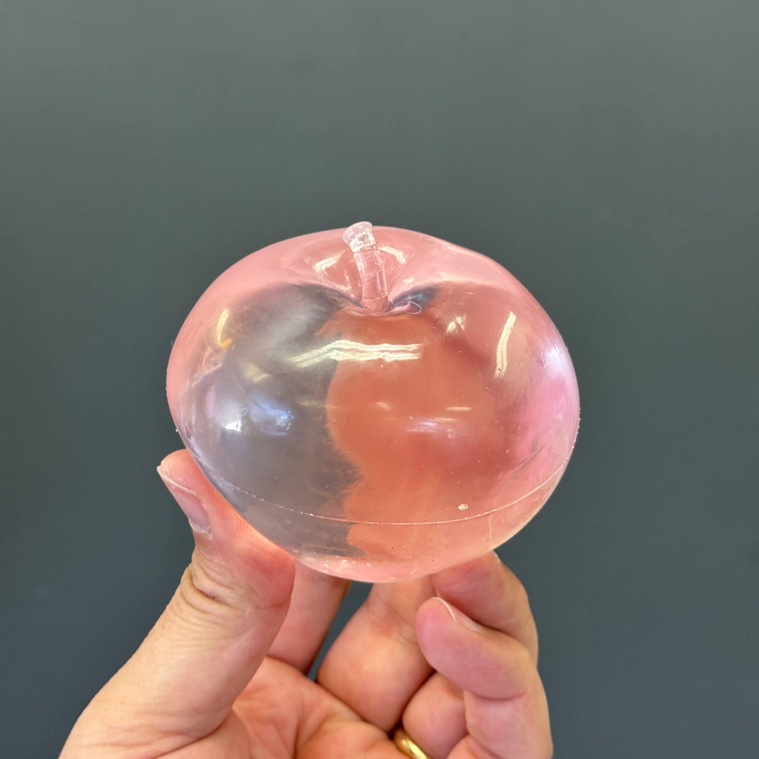Transparent Apple Squishy