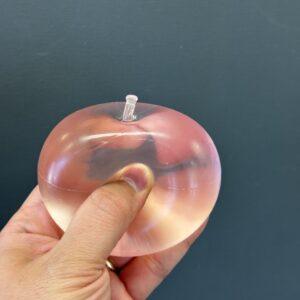 Transparent Apple Squishy