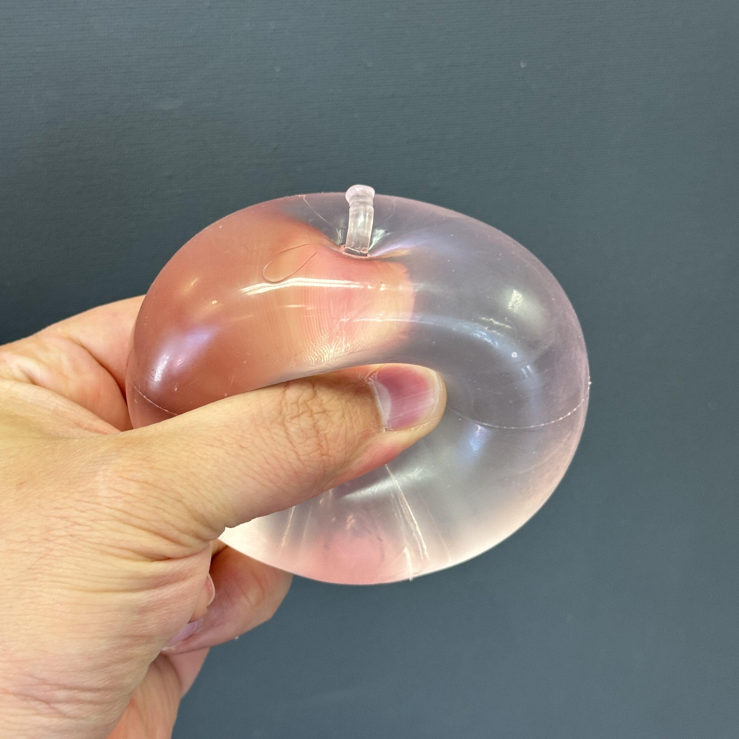 Transparent Apple Squishy