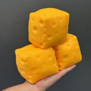 Giant Cheese Squishy Calgary JigglyPiggly